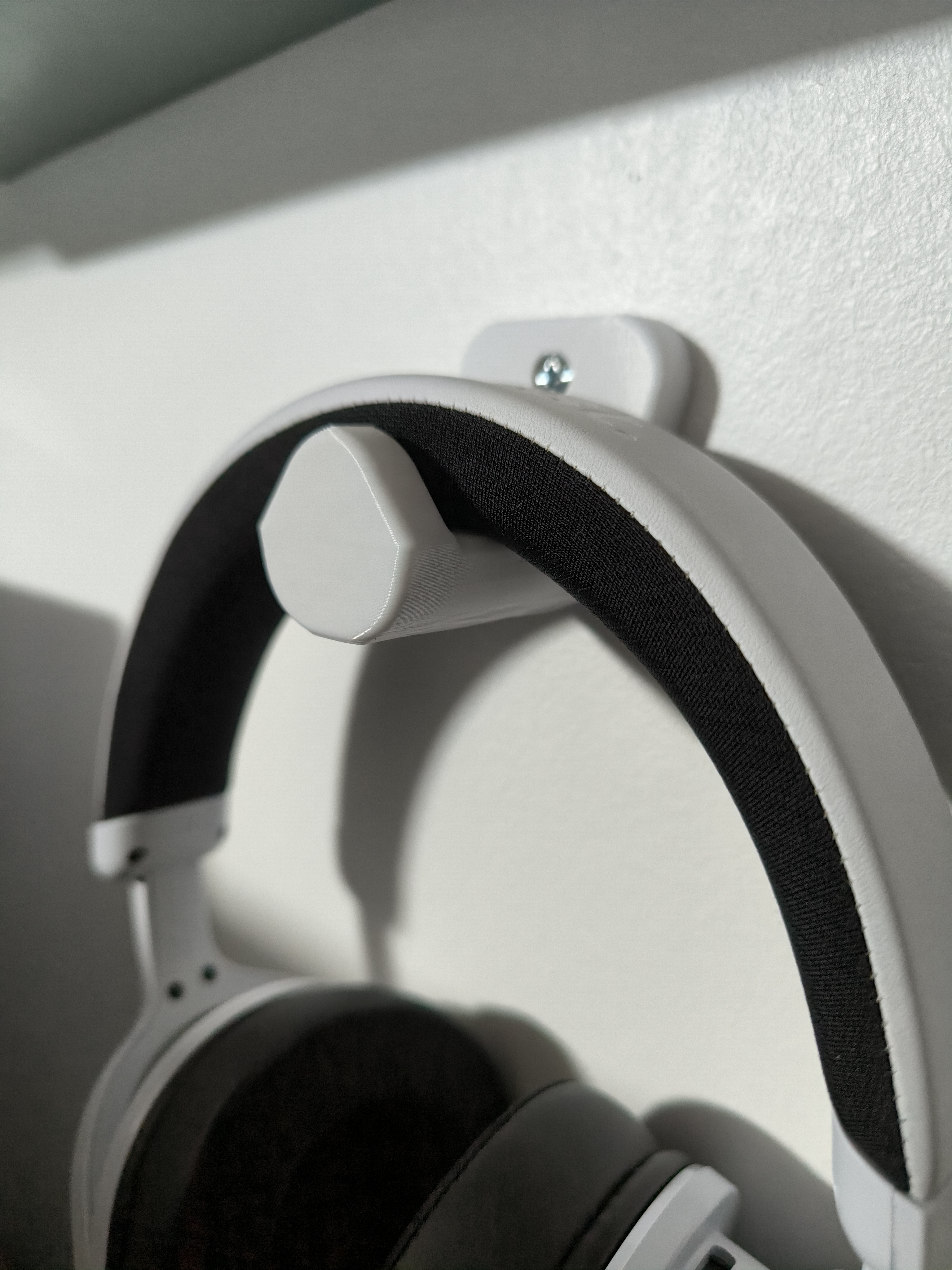 Vue rapprochée avec casque