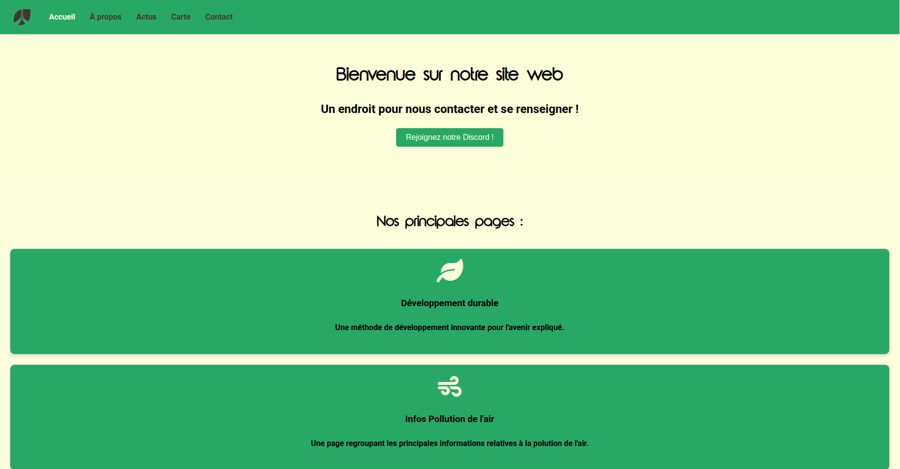 Site web Traject&rsquo;air